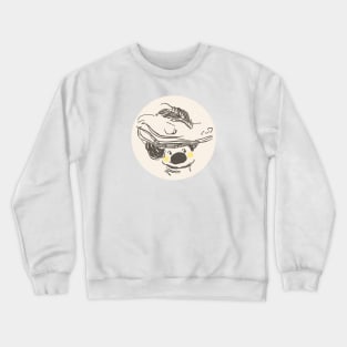 Victorian Pug Crewneck Sweatshirt